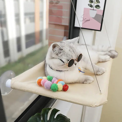 Cat Hammock, Cat Window Hanging Bed, Cat Window Lounger, Cat Bed, Sleeping Space for Cats, Cats Bed, Pet Supplies, Cat Stuff