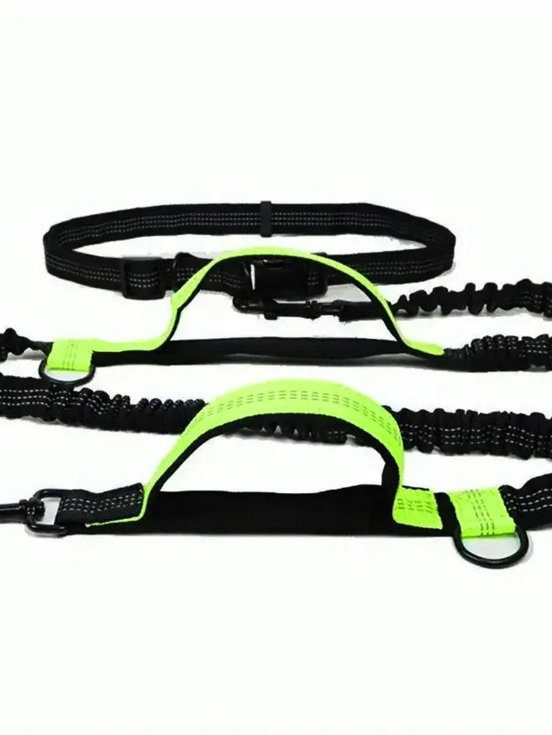 Strong Dog Leash, Solid Color Portable Dog Traction Rope with Reflective Stripe, Adjustable Dog Walking Tool, Pet Supplies, Summer Dog Accessories